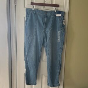 NWT Old Navy Women’s Elastic Waist Chino Jeans